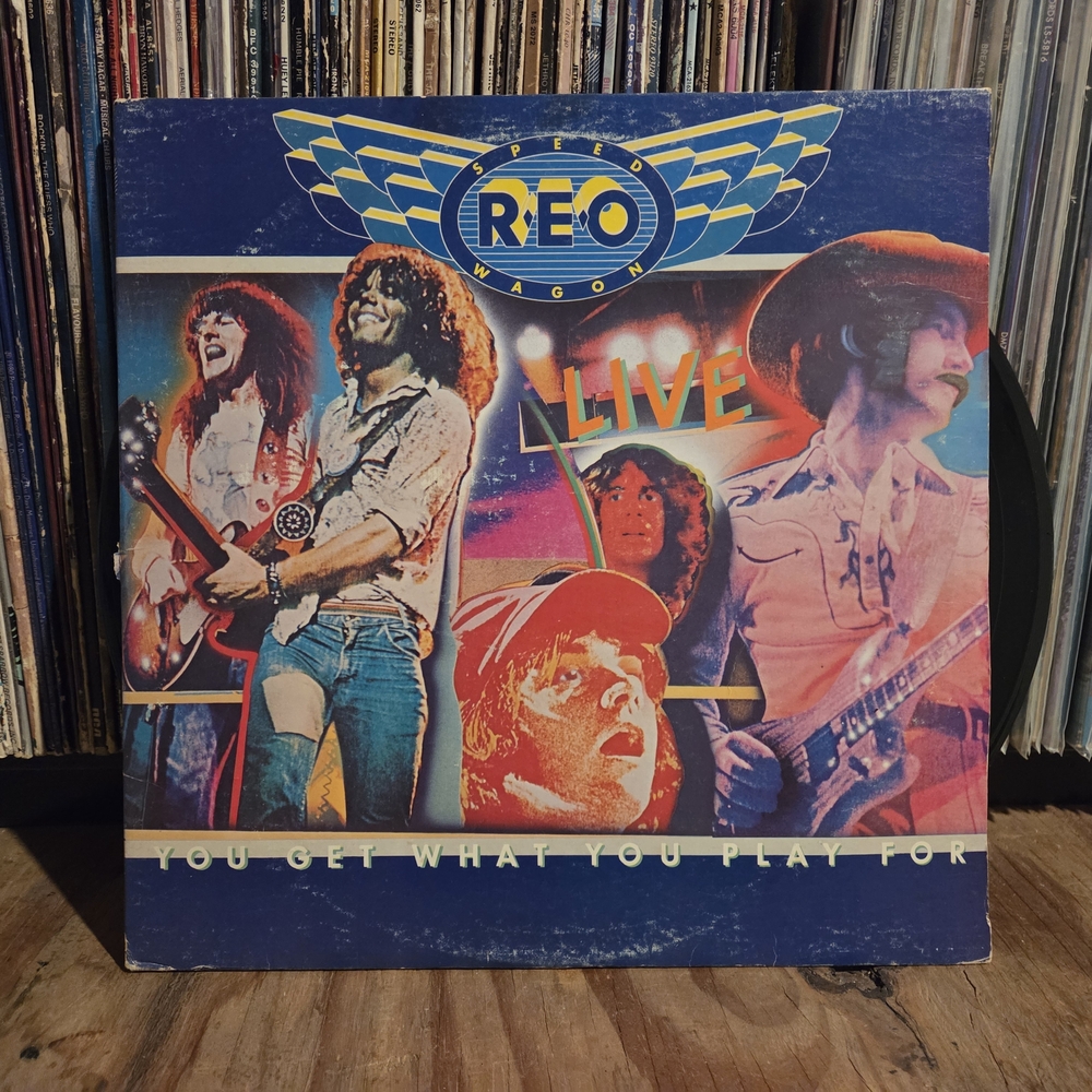 REO Speedwagon Live Album vintage vinyl